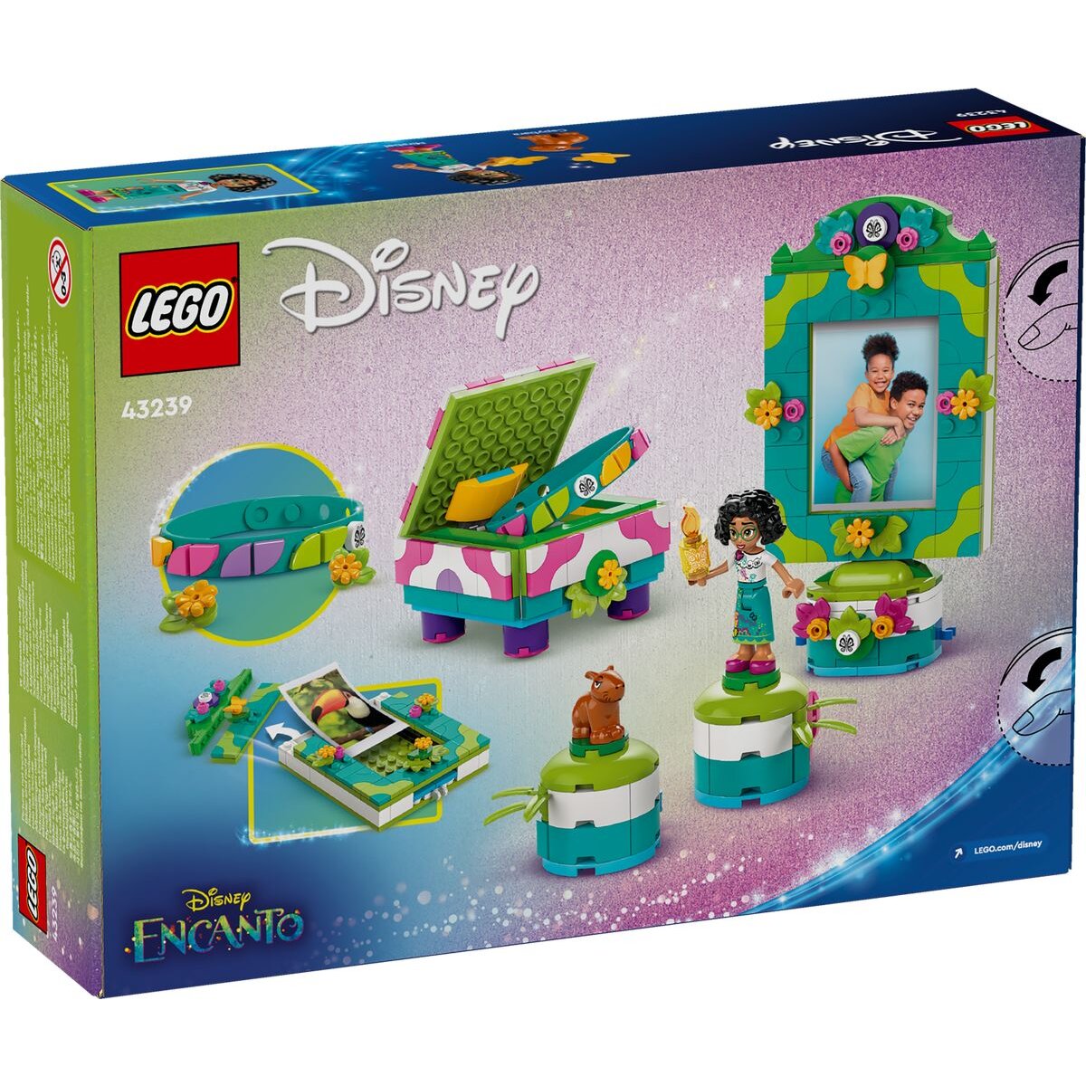LEGO® Disney™ 43239 Mirabels Fotorahmen und Schmuckkassette