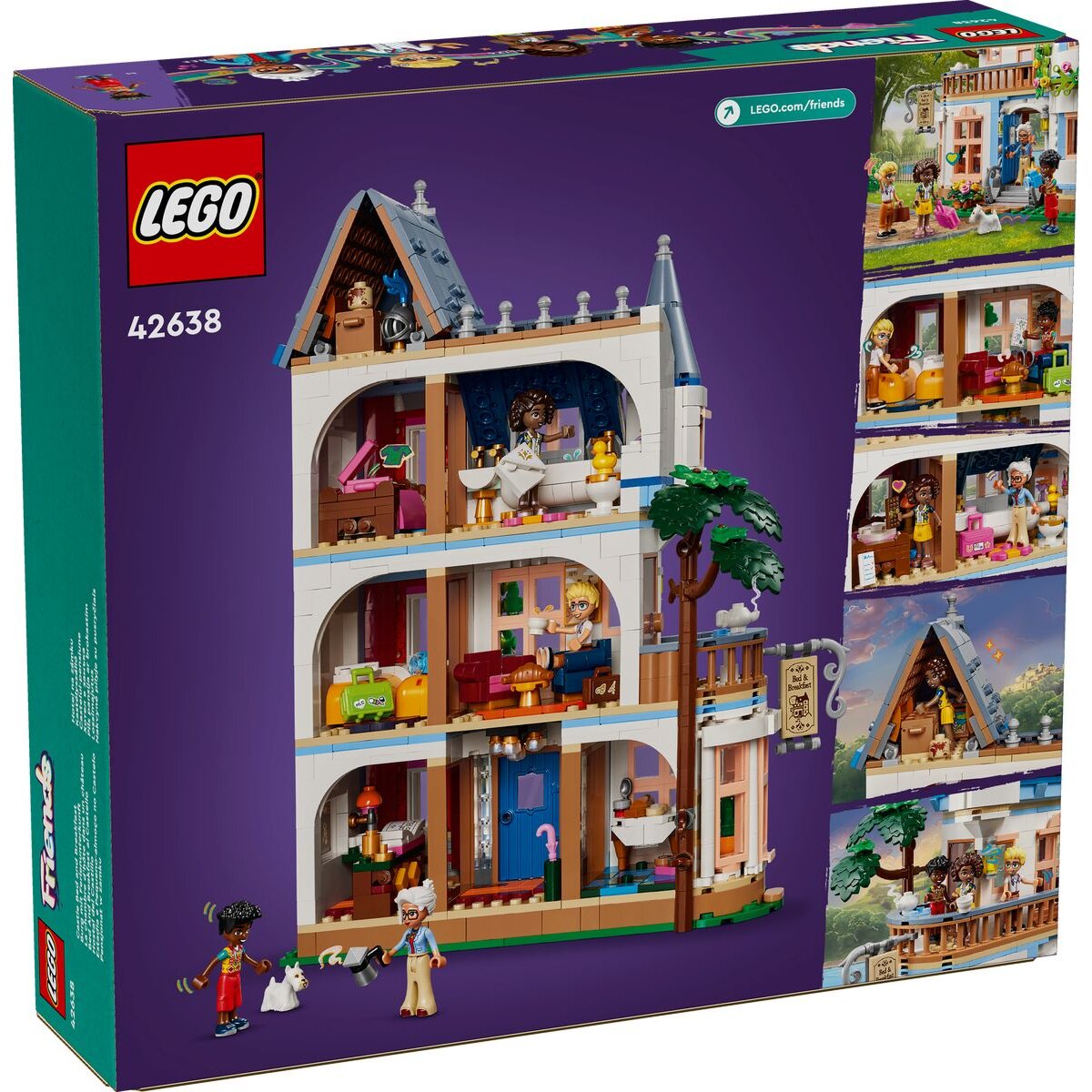 LEGO® Friends 42638 Burg mit Ferienunterkunft