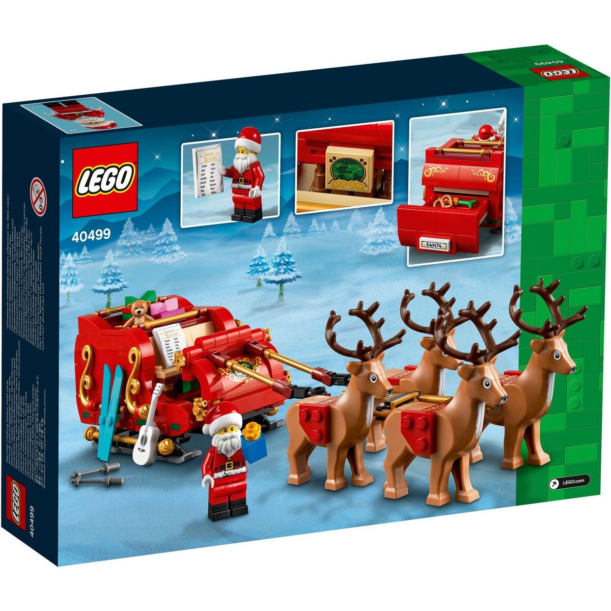 LEGO® Iconic 40499 Santa's Sleigh