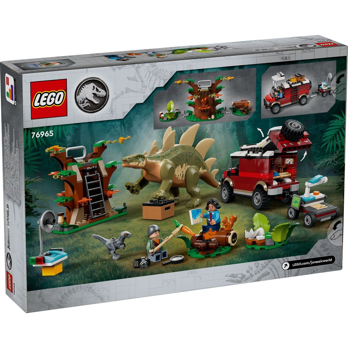 LEGO® Jurassic World™ 76965 Dinosaur Missions: Stegosaurus Discovery