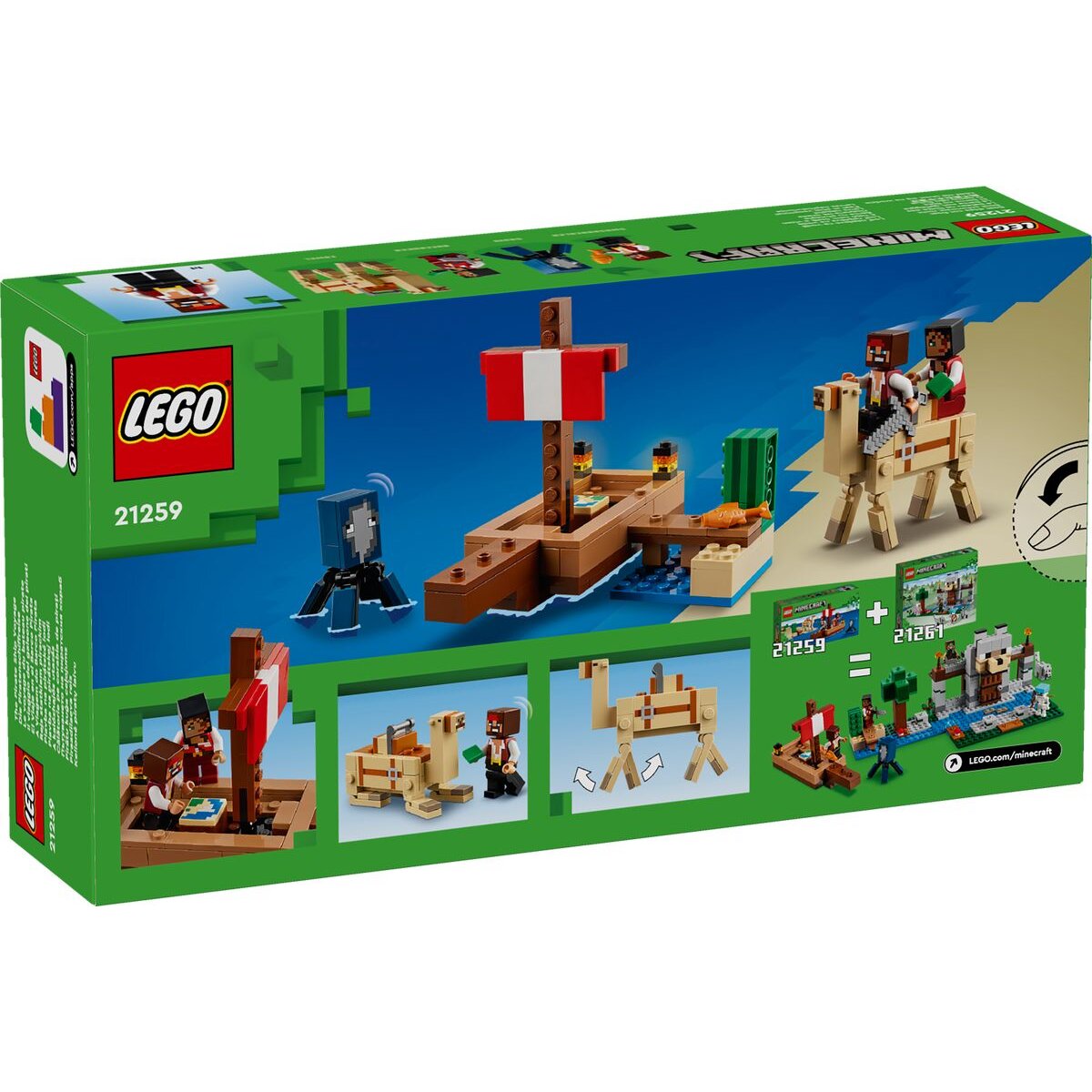 LEGO® Minecraft™ 21259 The Pirate Ship Voyage