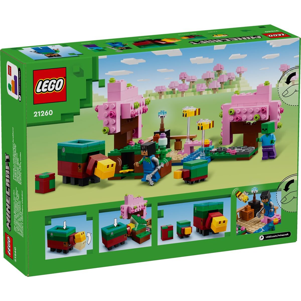 LEGO® Minecraft™ 21260 Der Kirschblütengarten