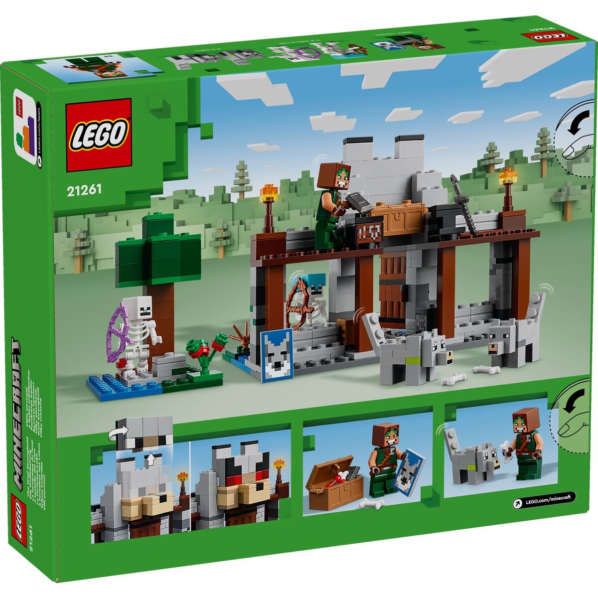 LEGO® Minecraft™ 21261 The Wolf Fortress