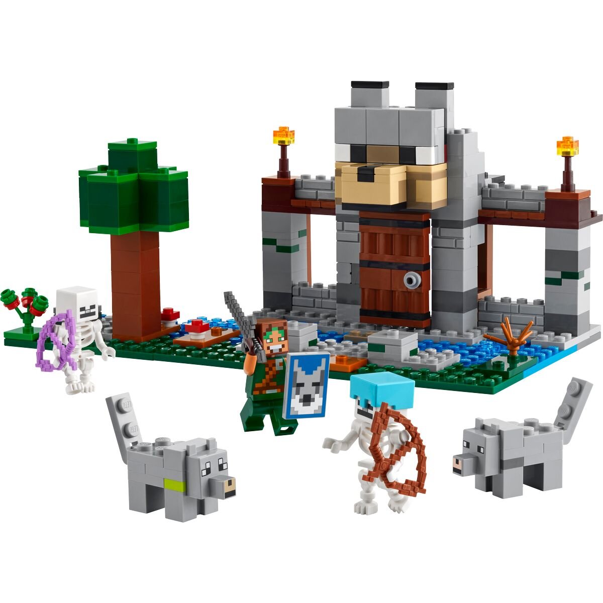 LEGO® Minecraft™ 21261 The Wolf Fortress