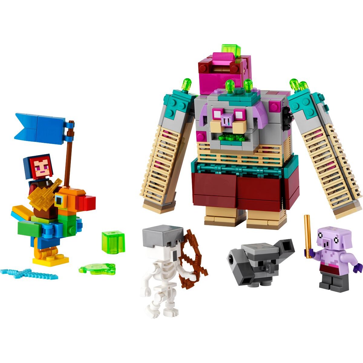 LEGO® Minecraft™ Legends 21257 Showdown mit dem Verschlinger