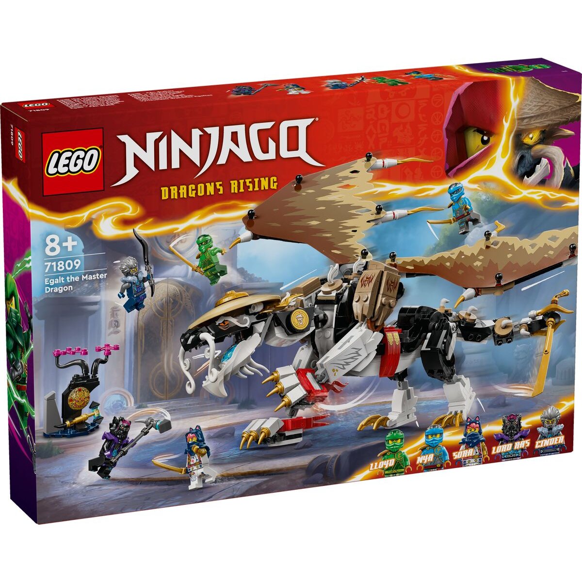 LEGO® NINJAGO® 71809 Gleicht the Master Dragon