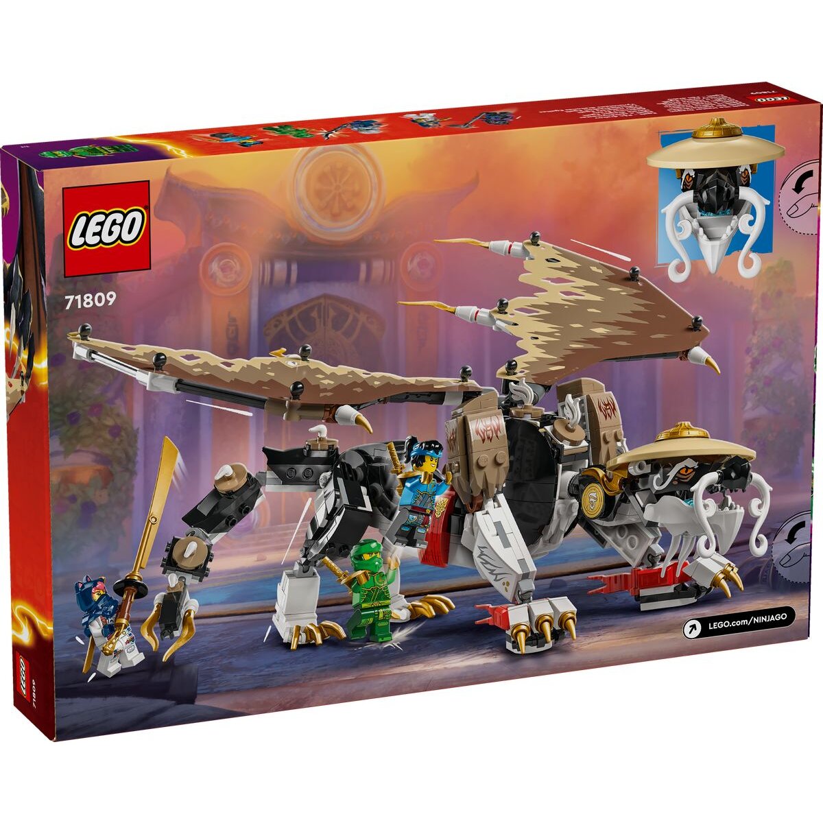 LEGO® NINJAGO® 71809 Gleicht the Master Dragon