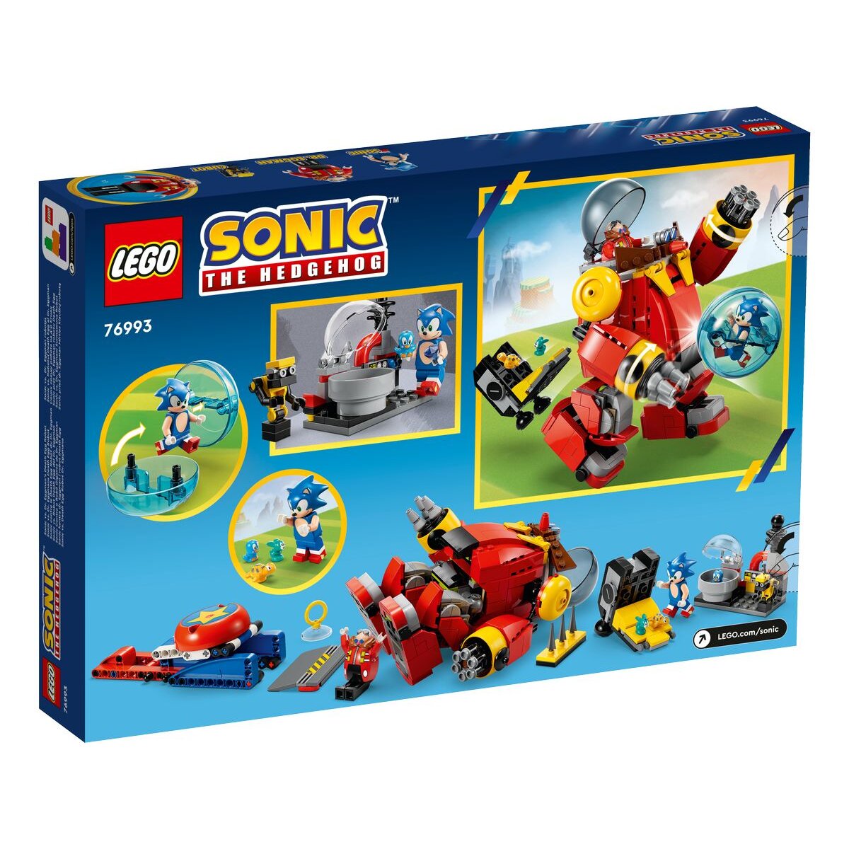 LEGO® Sonic the Hedgehog™ 76993 Sonic vs. Dr. Eggmans Death Egg Robot