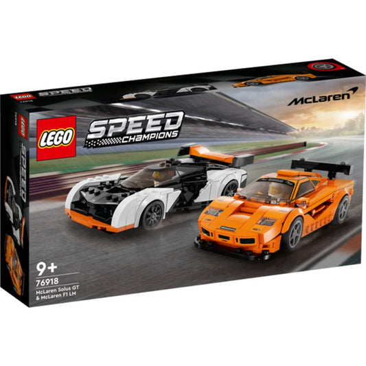 LEGO® Speed Champions 76918 McLaren Solus GT & McLaren F1 LM