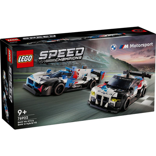 LEGO® Speed ​​Champions 76922 BMW M4 GT3 &amp; BMW M Hybrid V8 racing car