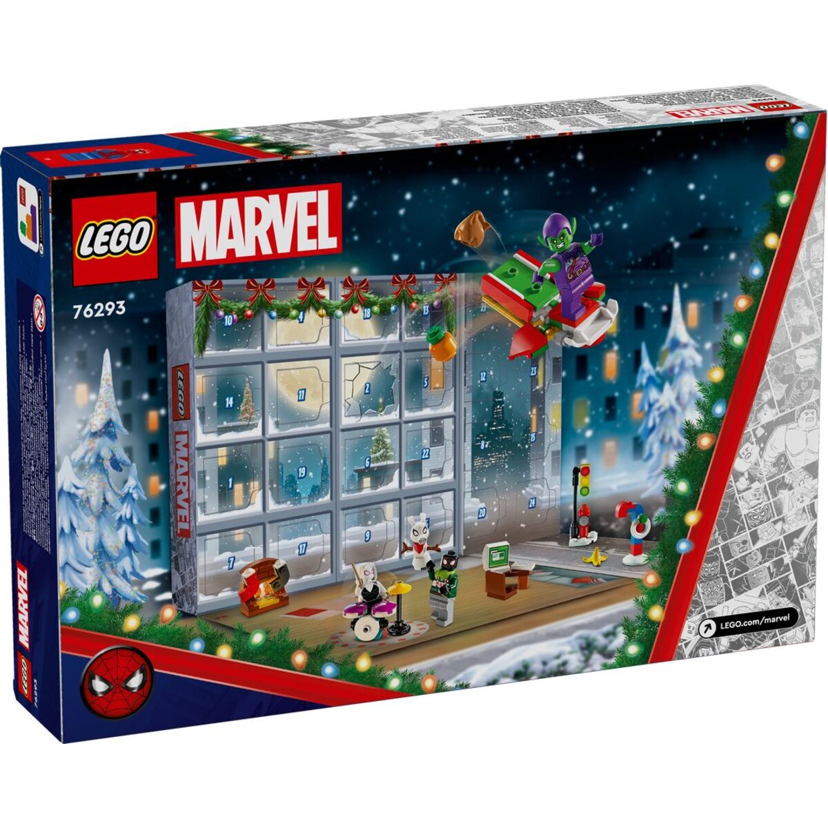 LEGO® Super Heroes 76293 Spider-Man Advent Calendar 2024