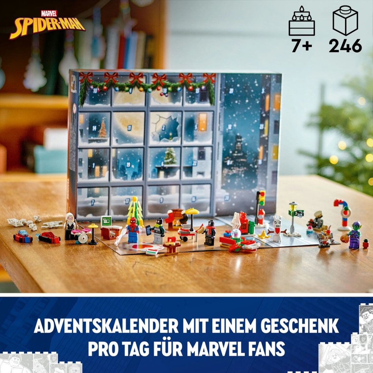 LEGO® Super Heroes 76293 Spider-Man Advent Calendar 2024