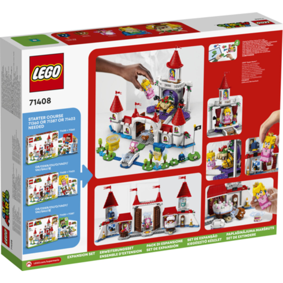 LEGO® Super Mario 71408 Pilz-Palast – Erweiterungsset