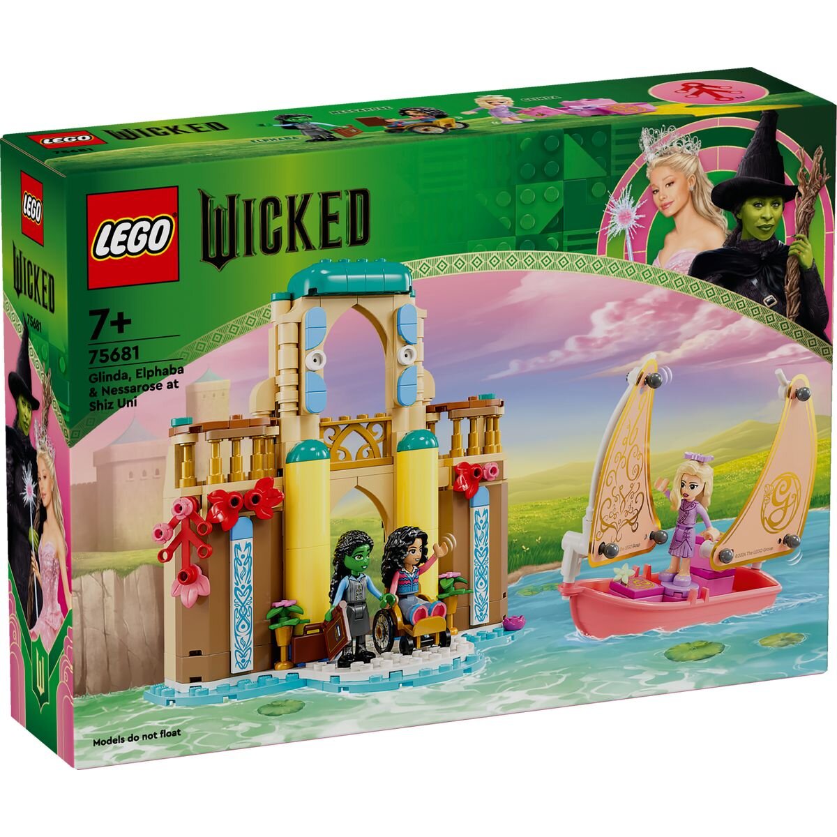 LEGO® Wicked 75681 Glinda, Elphaba und Nessarose an der Universität Shiz