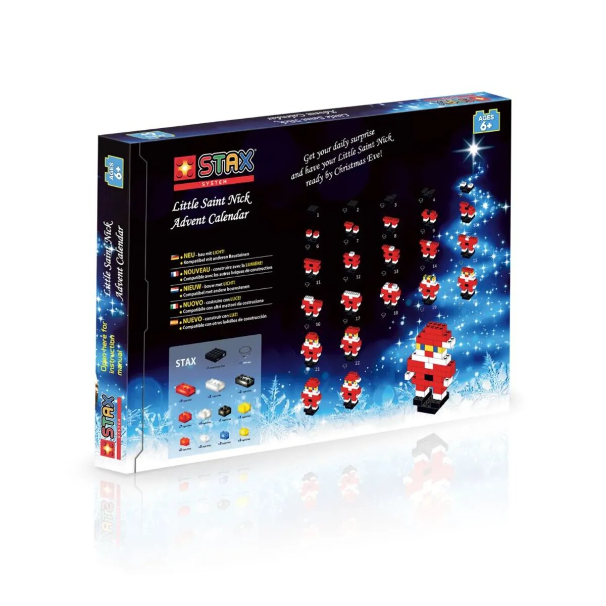 LIGHT STAX® Little Saint Nick Advent calendar