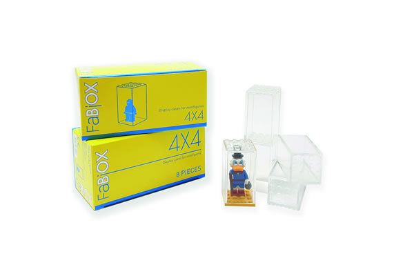 FaBiOX 8 pieces 4 x 4 boxes for LEGO®