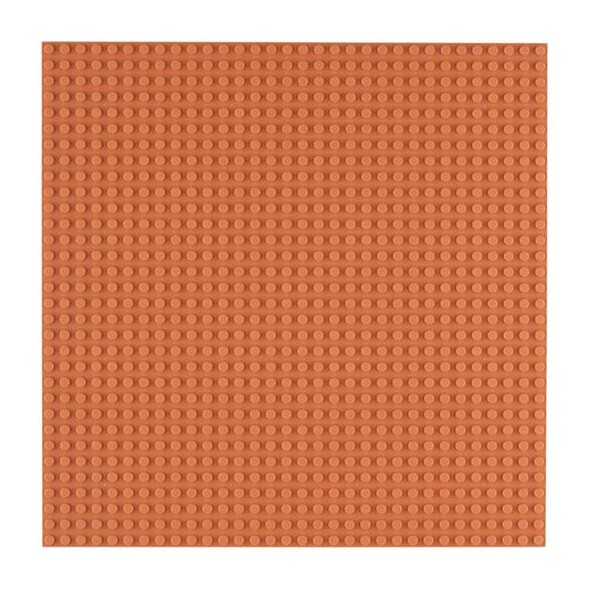Open Bricks Bauplatte 32x32 unterbaubar dunkel orange [Single]