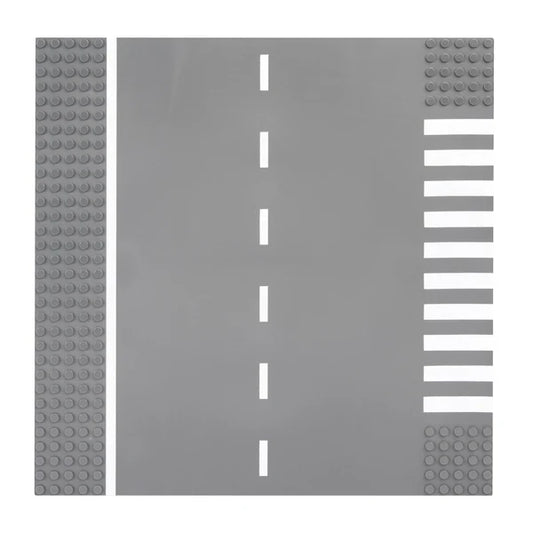 Open Bricks Straßenplatte 32x32 unterbaubar Turn T-Kreuzung [Single]