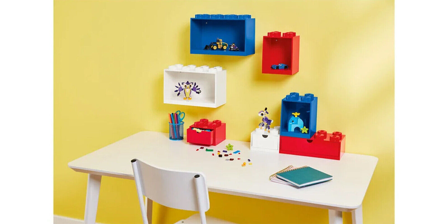 LEGO® brick shelf with 8 studs