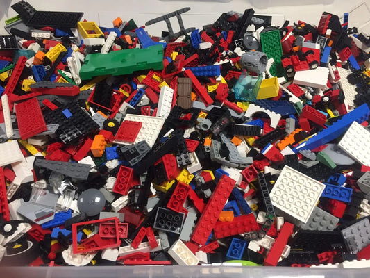 LEGO® 1 kg, Kiloware, Mischlego, Konvolut, Sammlung, Steine Platten Sondersteine LEGO®