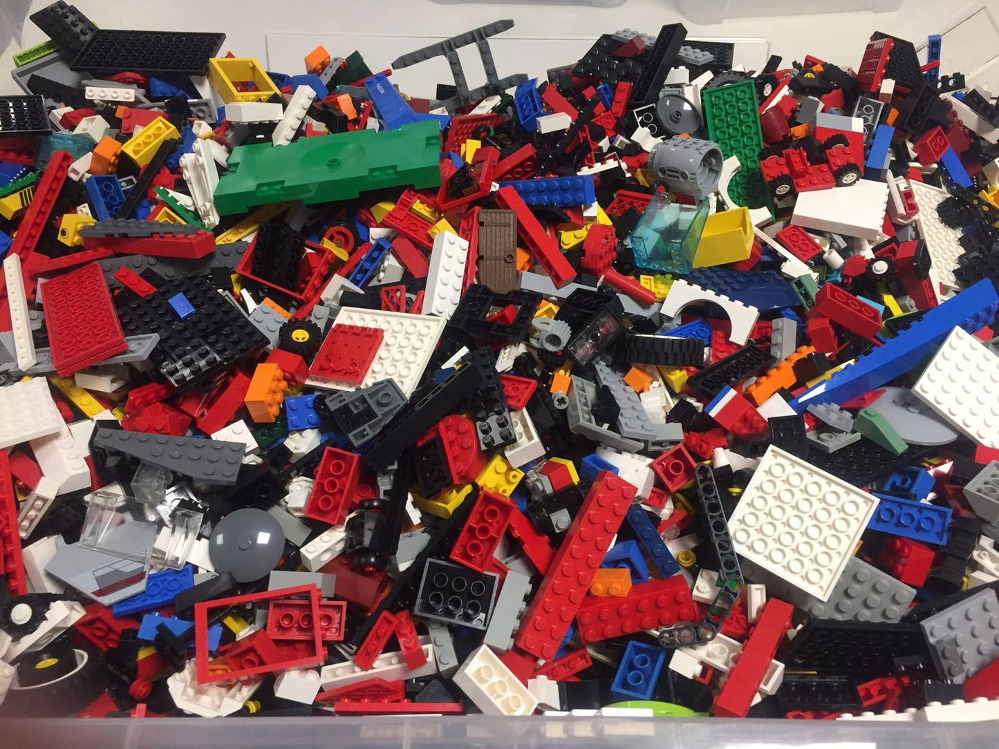 LEGO® 1 kg, Kiloware, Mischlego, Konvolut, Sammlung, Steine Platten Sondersteine