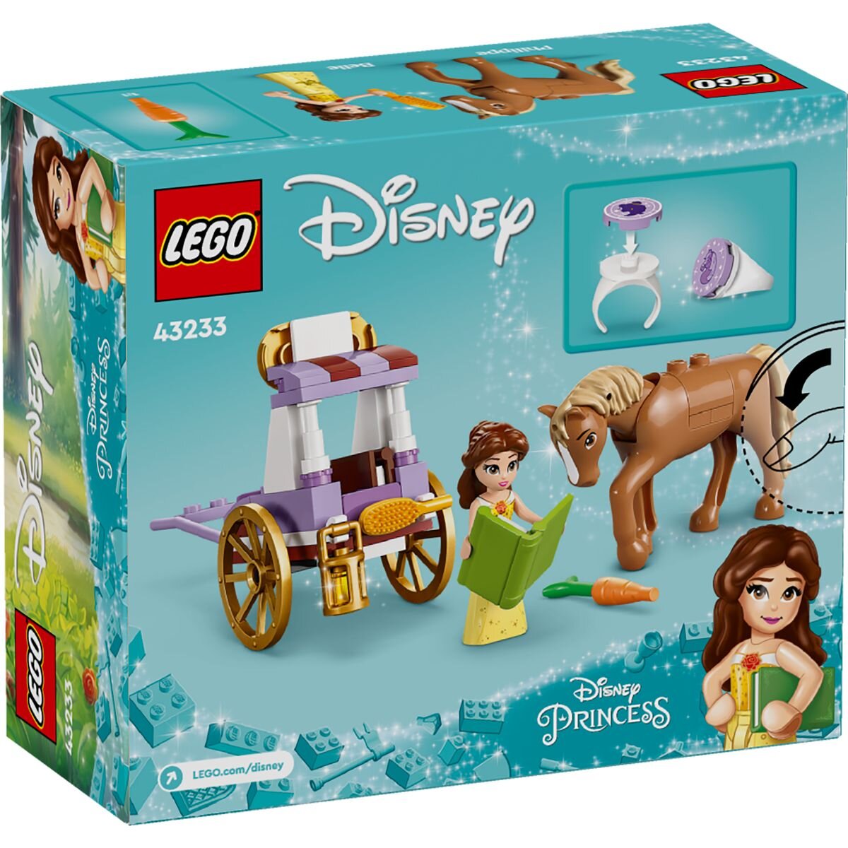 LEGO® Disney Princess™ 43233 Belles Pferdekutsche