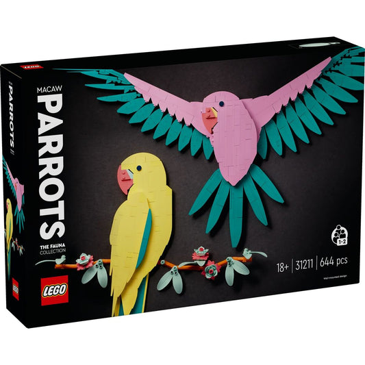 LEGO® Art 31211 The Fauna Collection – Macaws