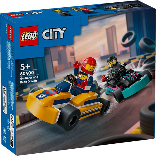 LEGO® City 60400 go-karts with racers