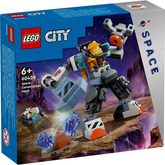LEGO® City 60428 Space Mech, set with robot toys for ages 6 and up