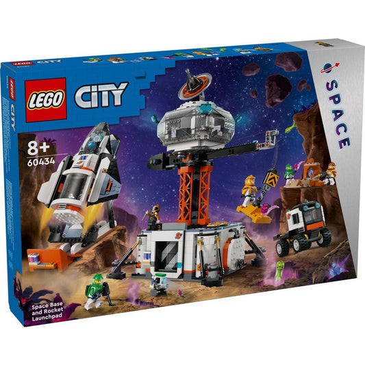 LEGO® City 60434 space base with launch pad