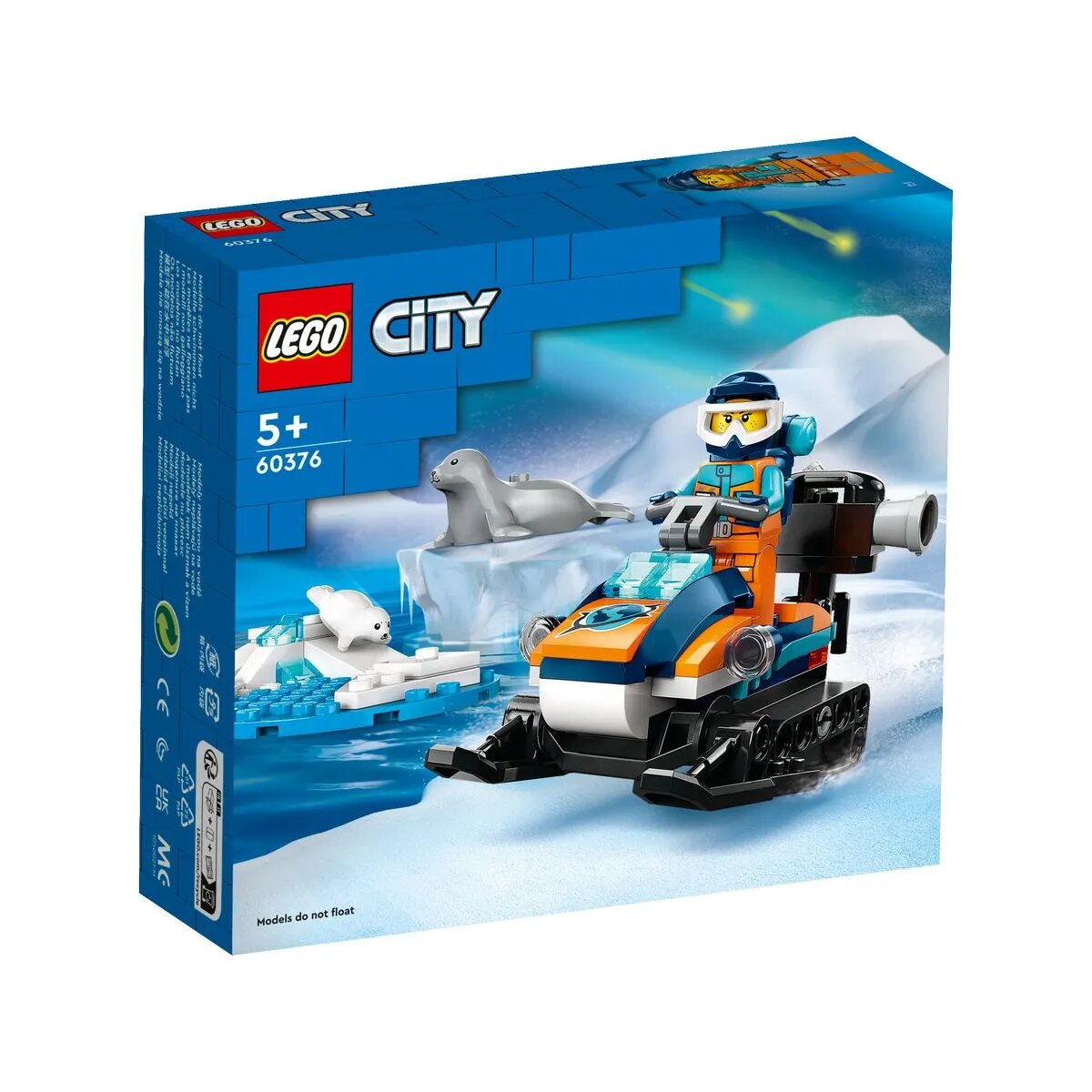 LEGO® City Exploration 60376 Arctic Snowmobile