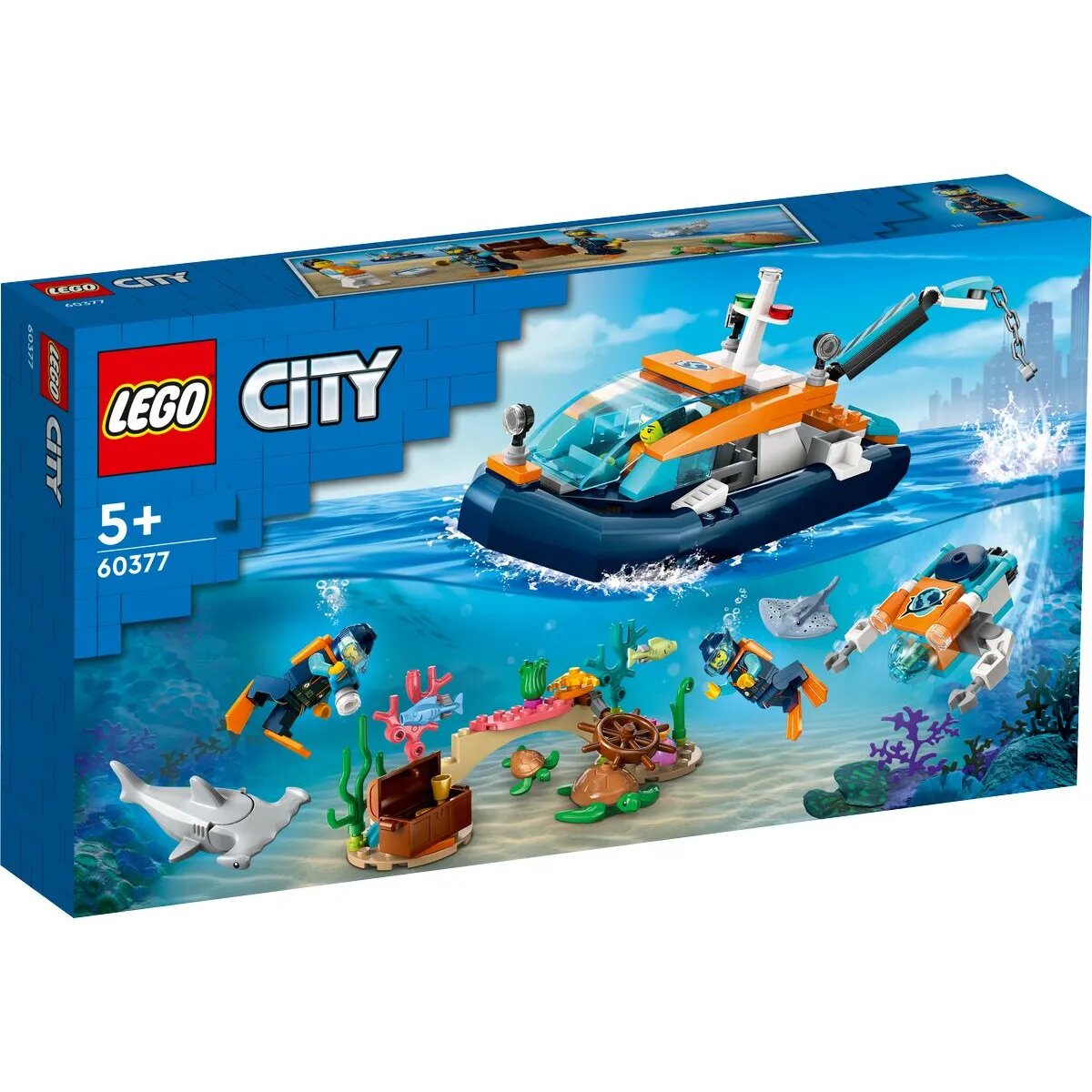 LEGO® City Exploration 60377 Ocean Explorer Boat