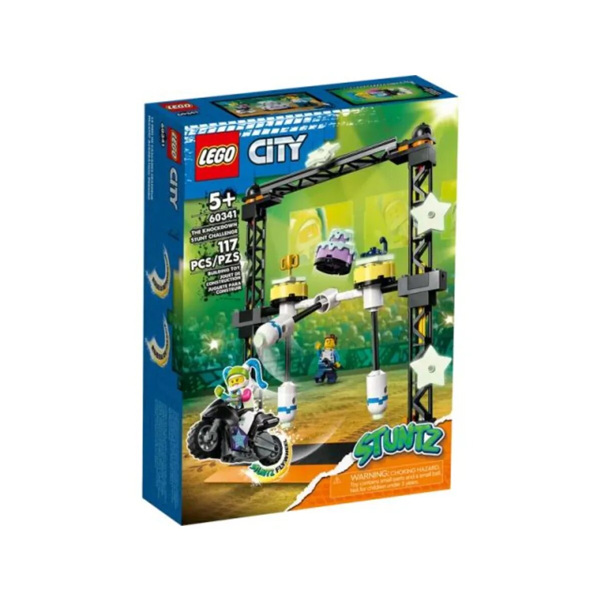 LEGO® City Stunt 60341 Knockdown Stunt Challenge