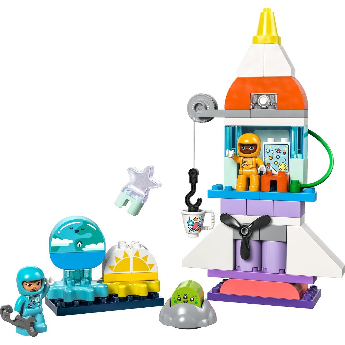 LEGO® DUPLO® Town 10422 3-in-1-Spaceshuttle für viele Abenteuer