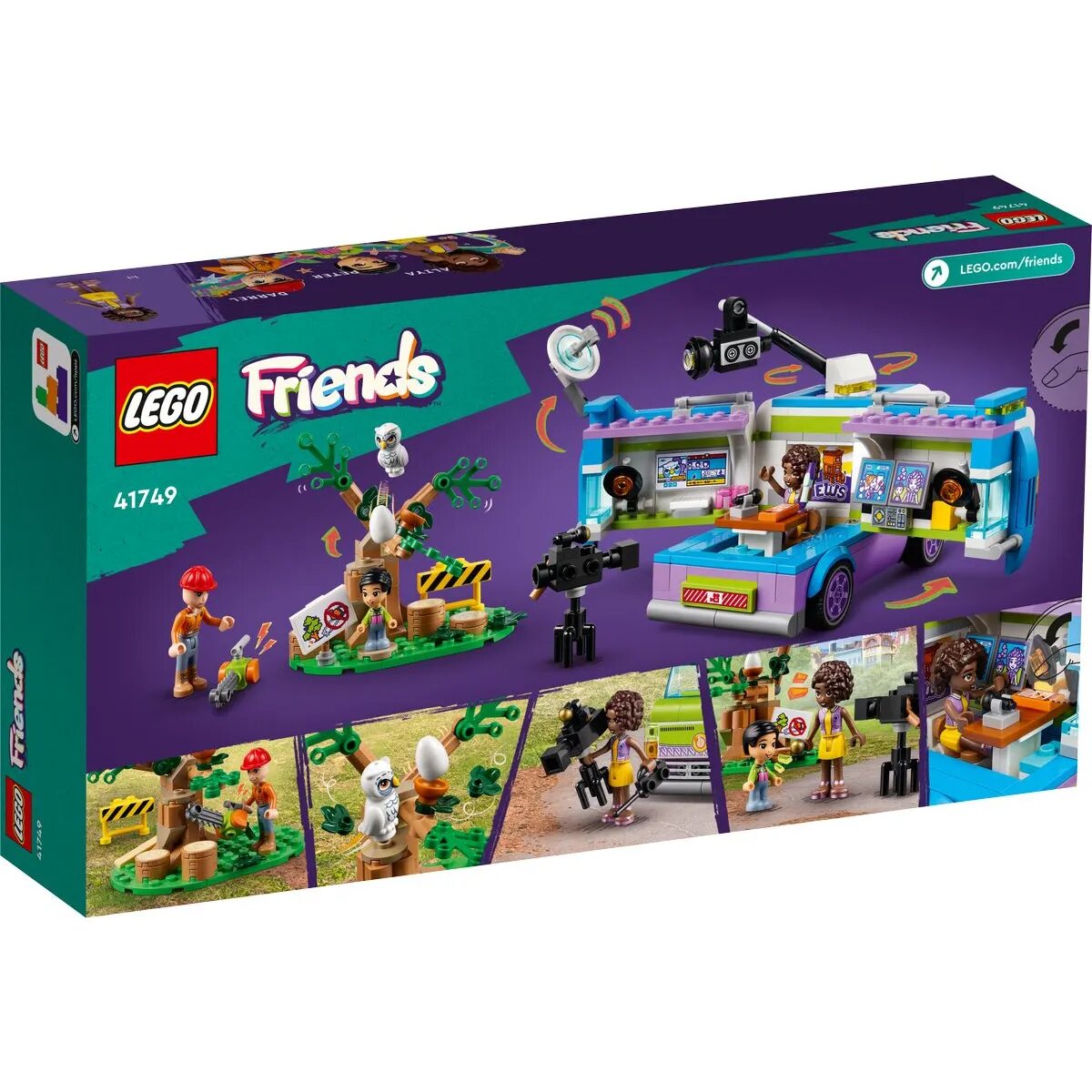 LEGO® Friends 41749 Nachrichtenwagen