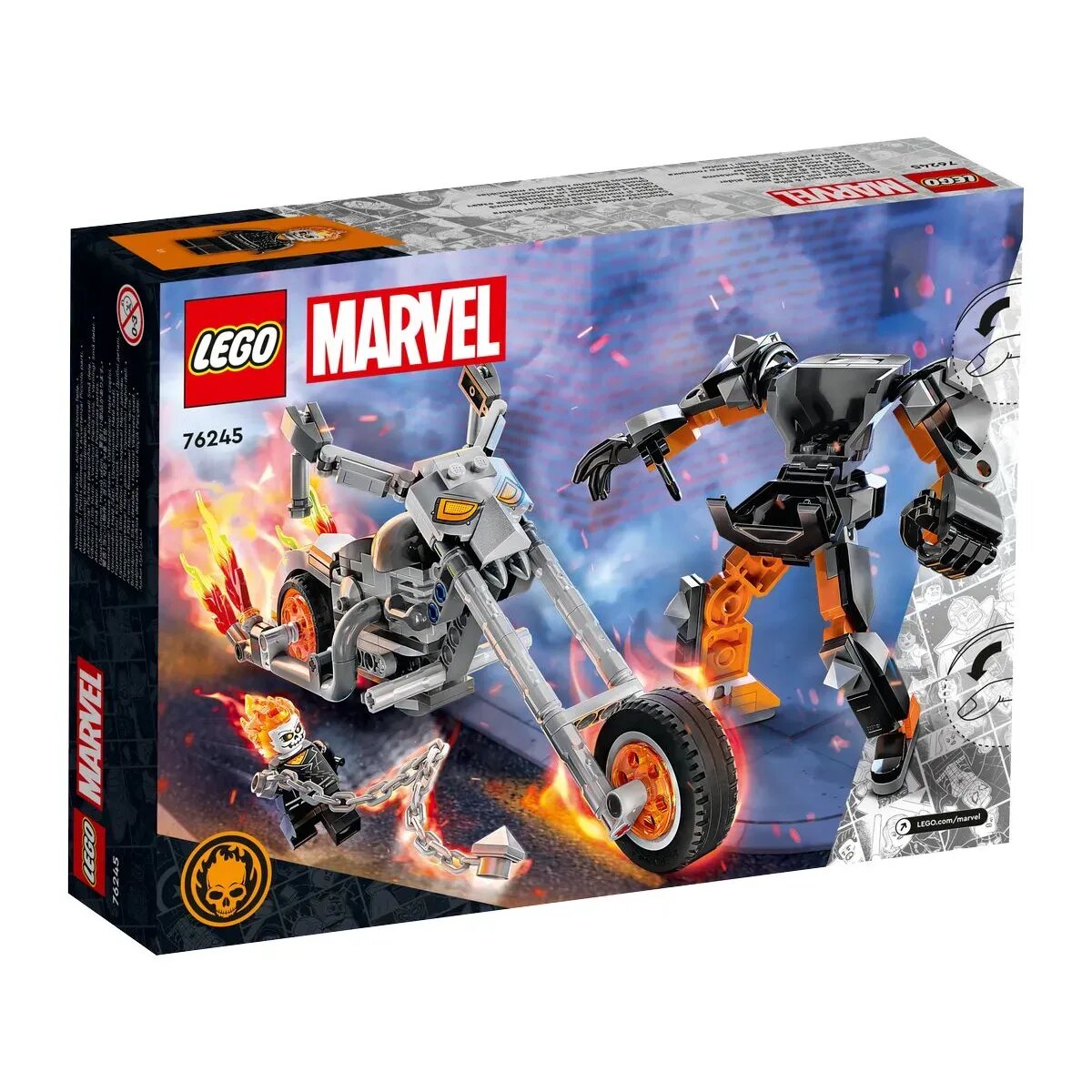 LEGO® Marvel Super Heroes 76245 Ghost Rider mit Mech & Bike