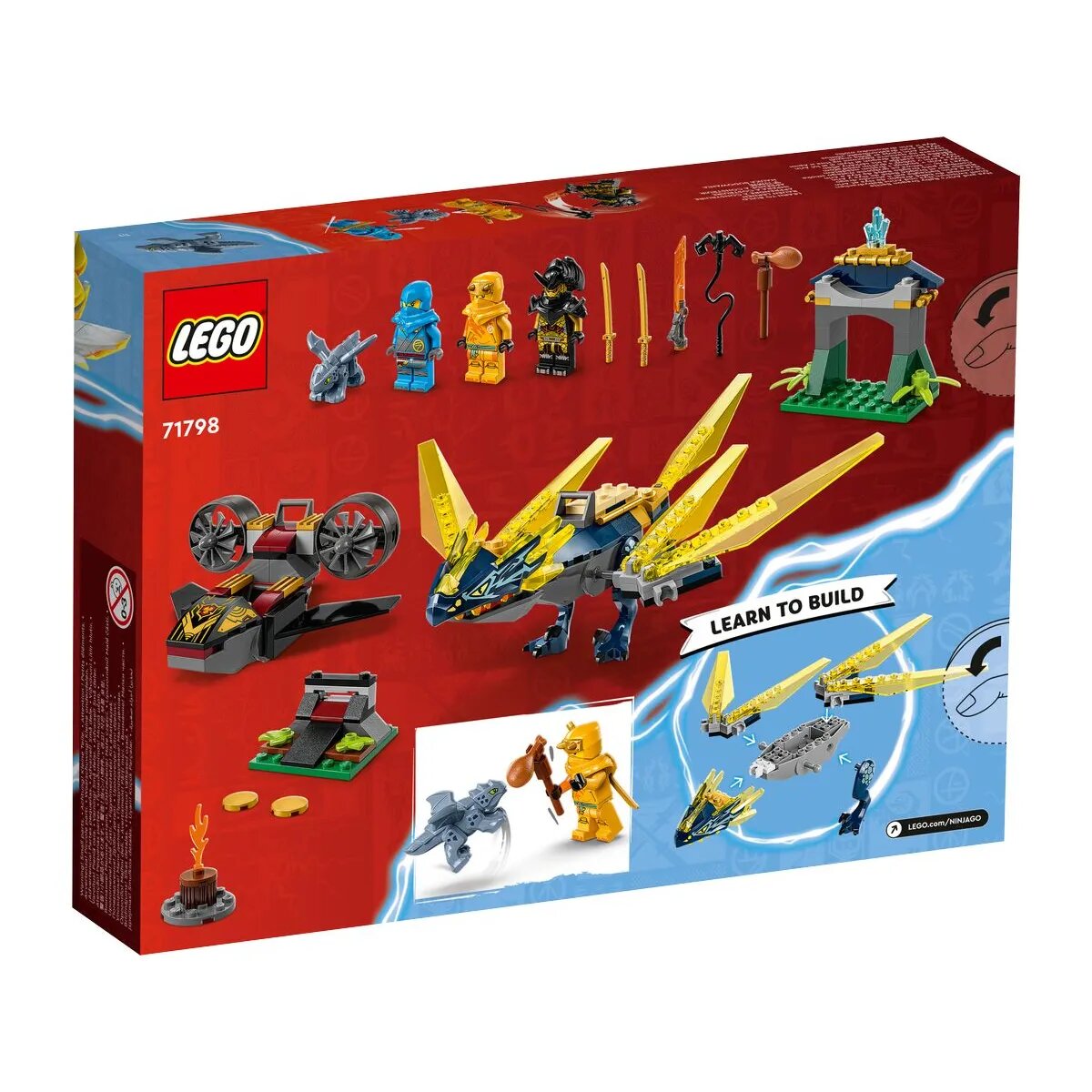 LEGO® NINJAGO® 71798 Duell zwischen Nya and Arins Babydrachen