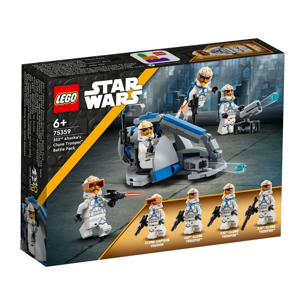 LEGO® Star Wars™ 75359 Ahsokas Clone Trooper der 332. Kompanie – Battle Pack