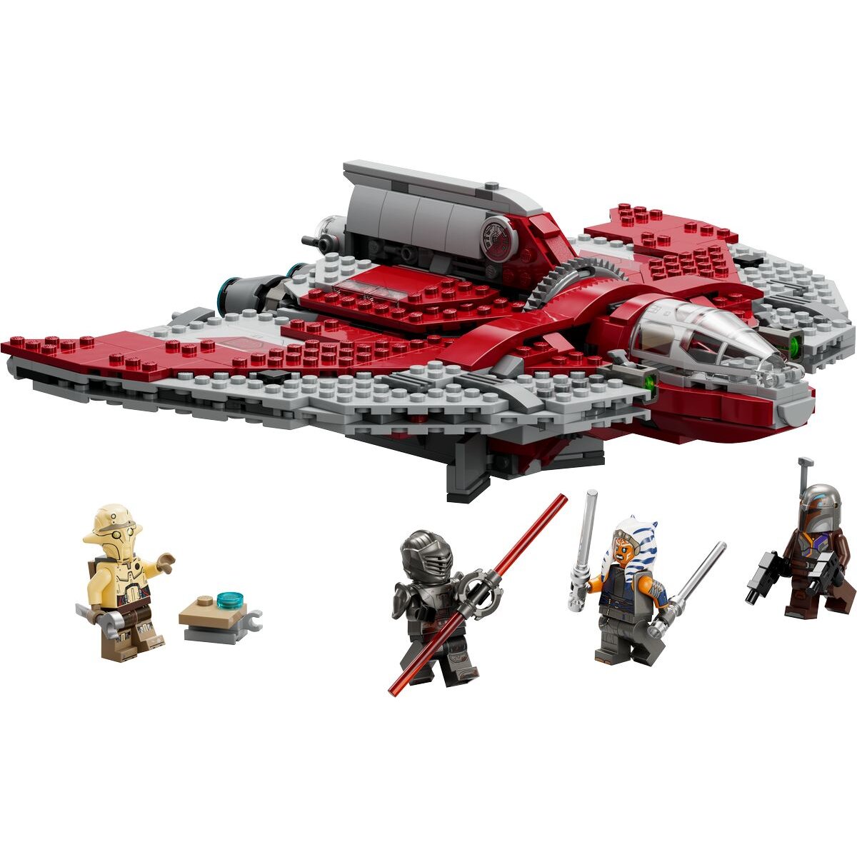 LEGO® Star Wars™ 75362 Ahsoka Tanos T-6 Jedi Shuttle, Raumschiff-Spielzeug