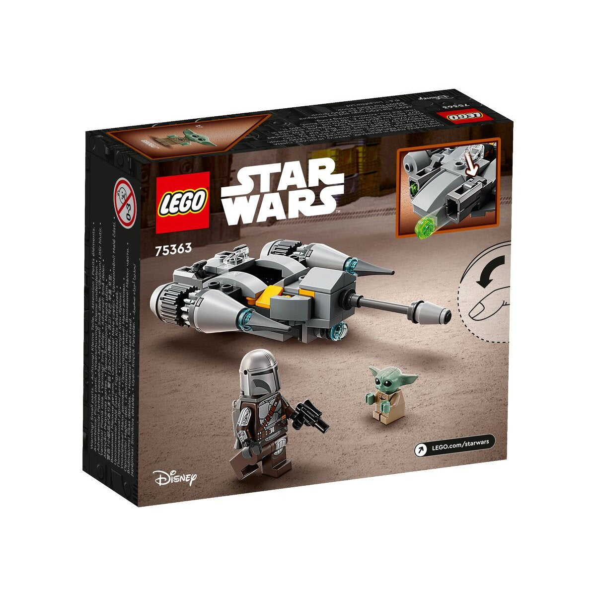 LEGO® Star Wars™ Mandalorian 75363 N-1 Mandalorian Starfighter - Microfighter