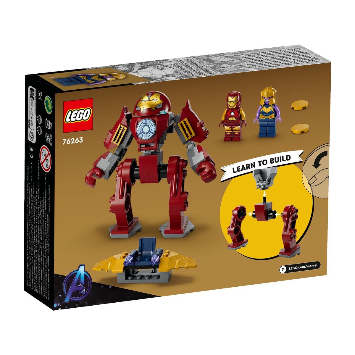 LEGO® Super Heroes Marvel 76263 Iron Man Hulkbuster vs. Thanos