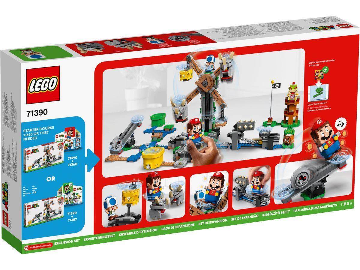 LEGO® Super Mario 71390 Reznor's Crash Expansion Set