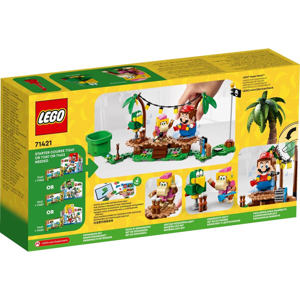 LEGO® Super Mario 71421 Dixie Kongs Dschungel-Jam – Erweiterungsset