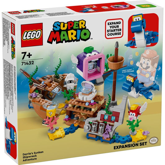 LEGO® Super Mario 71432 Dorrie and the Sunken Ship Expansion Set