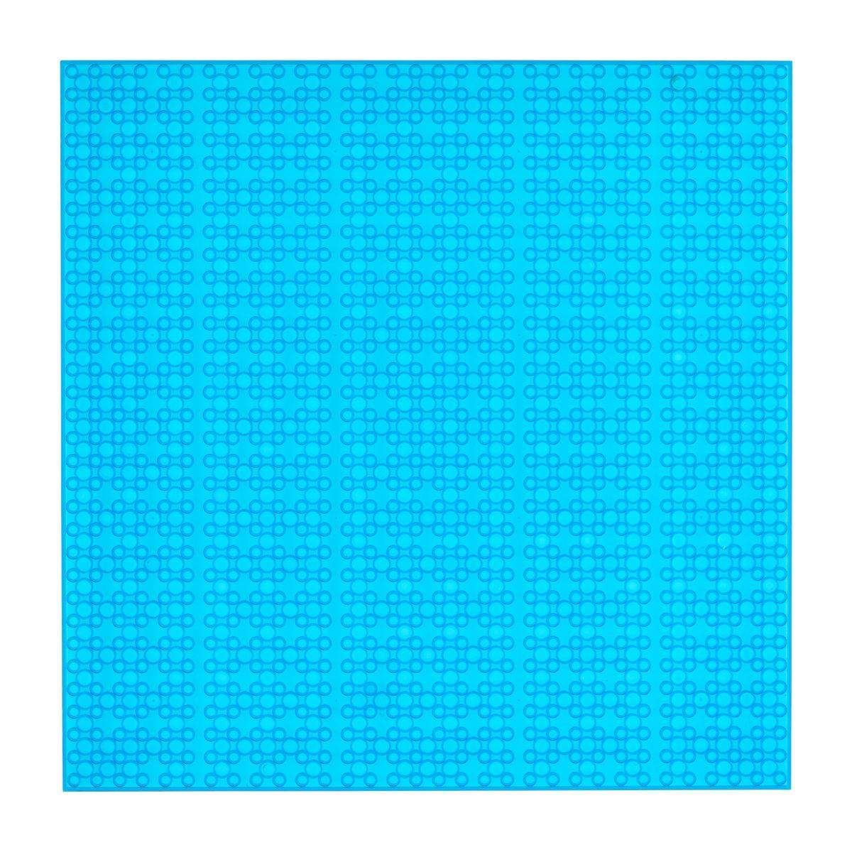 Open Bricks Baseplate 32x32 transparent blue